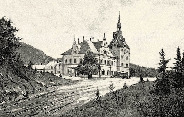 малюнок замок Шенборн
